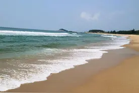 江门周边亲子游~告别人挤人，打卡阳江地拿海，一个小众超美沙滩图片