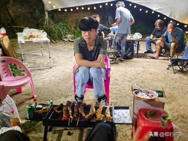 饶平朱湖顶露营