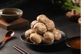 爽脆弹劲一口爆汁！海霸王牛肉丸，潮汕地道美味图片