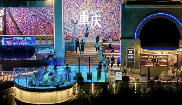 国庆游重庆夜景打卡地+1 南滨路长嘉湾二期示范区亮灯开放