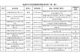 电动自行车“以旧换新”！乌鲁木齐14家经销商等你来图片