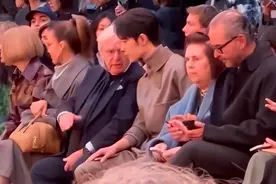 米兰这一夜，坐在总裁旁边的肖战，让所有人都见识了他的江湖地位图片