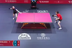 王曼昱4比1战胜威尔戈斯，晋级女单下一轮！图片