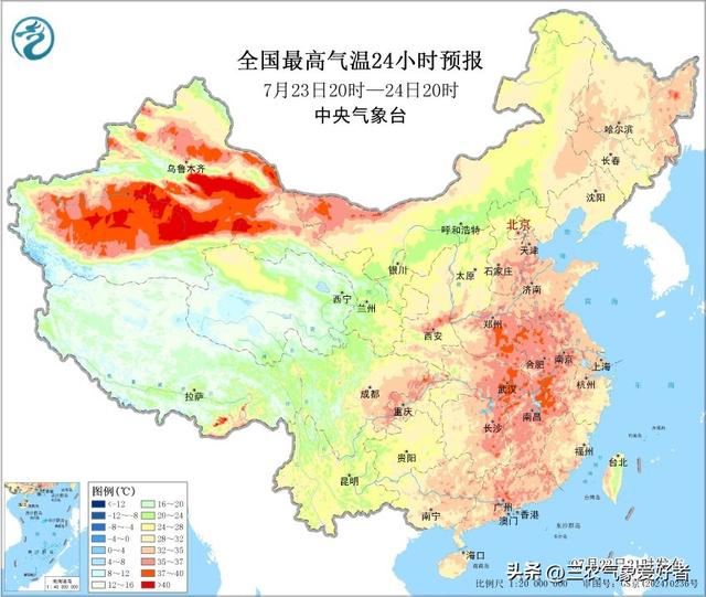 本轮强降雨中心已定，明日7月25号天气预报，暴雨大暴雨分布如下