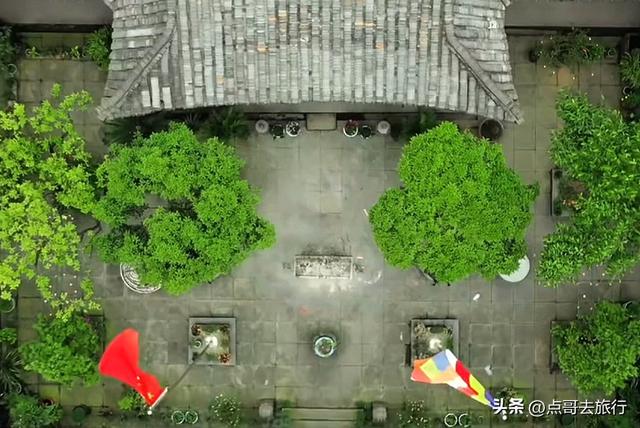 成都邛崃低调的花园寺庙，充满人间烟火，高铁公交直达！