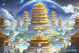 天庭什么样子？揭秘神仙居住的神秘层次，三清四御居住在哪？图片