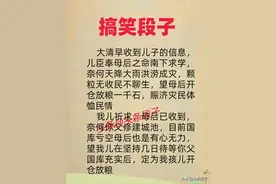 儿子和母亲的对话，经典有才，搞笑精彩的段子，看得爱不释手。图片