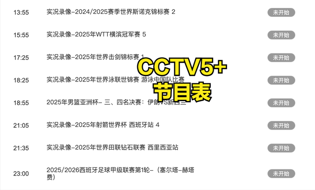 中央5台直播乒乓球时间表：今晚CCTV5不直播国乒！附大满贯赛程！