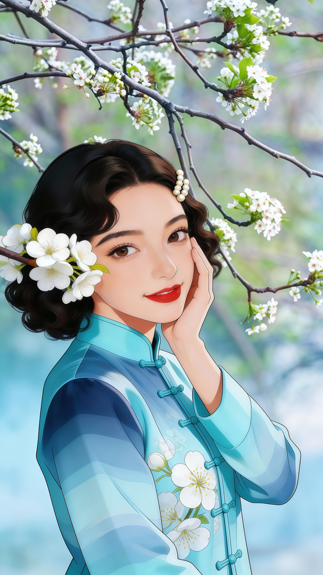 “粉丝”速冲！文化中心网红大梨树开花啦！