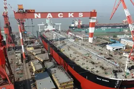 中日造船产能较量：日本一年完工1500万载重吨，中国有多少？图片