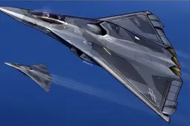 中国空军六代机横空出世，震撼世界！图片