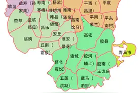 建国后潍坊地区行政区划变迁图片