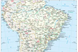 巴西城市与都市区人口排名图片