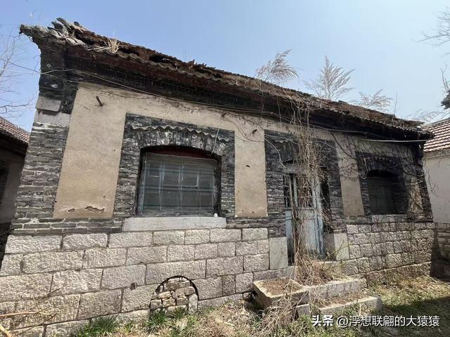 博山石马乡的中石马，留有众多古宅和古庙、古槐