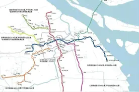 上海将新建16条地铁快线！总运营里程世界第一图片