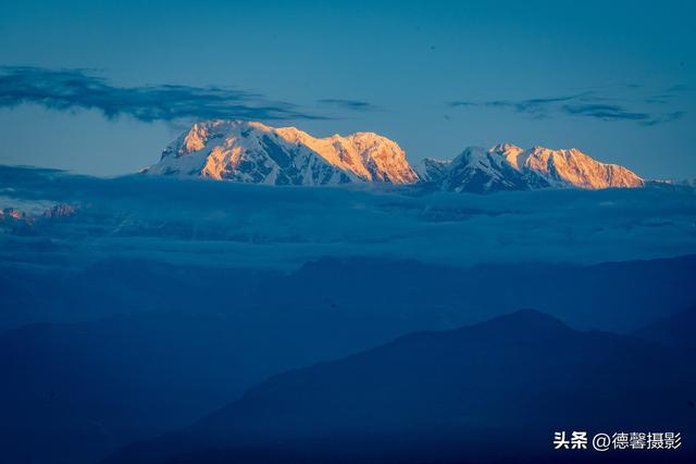 尼泊尔摄影之旅（13）——博克拉观喜马拉雅山日出