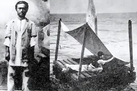 吃生肉喝鲜血，中国小伙百天航海求生，突破极限！竟入美军教材！图片