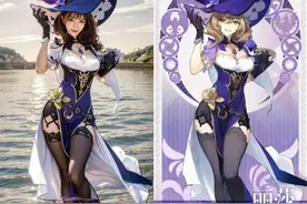 原神：9款AI真人立绘！夜兰太顶了！妮露超可爱，丽莎雷神太御了图片