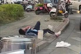 一少年被蜜蜂“围殴”倒地，多方回应图片