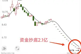 动真格了！连续16个跌停开板，抄底资金增加3800%，6万股东泪满面图片