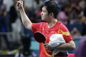 第17金！4：1完胜莫雷加德，成就大满贯！这一天樊振东等了2862天图片