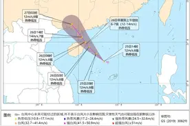 热带低压生成，直奔广东海南，预计明早登陆！广东已有27个站点挂台风预警图片