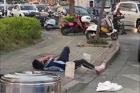 广西南宁一学生被蜜蜂“围殴”倒地 当地警方：正进行24小时留院观察图片