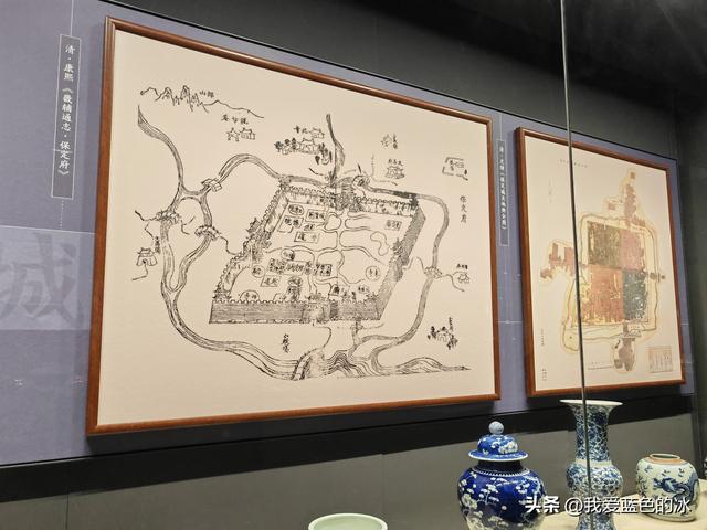 参观保定市博物馆，看到这个展厅，就觉得这个博物馆档次不够高