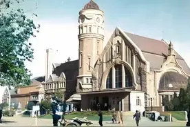 100年前，日本情报人员拍摄的济南，百年前的济南，就如此发达？图片