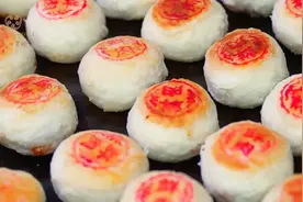 香迷糊了！吴江苏式月饼，有点卷！图片