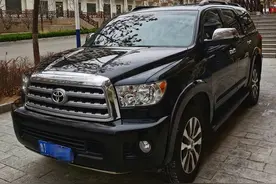 丰田红杉九年开了18万公里，车主打算卖车才发现：根本卖不出去图片