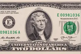 2美元钞票上的美国总统：起草《独立宣言》，被评为最伟大的凡人图片