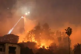 西藏地震，中国企业捐款数千万！洛杉矶大火，美国企业捐款吗？图片