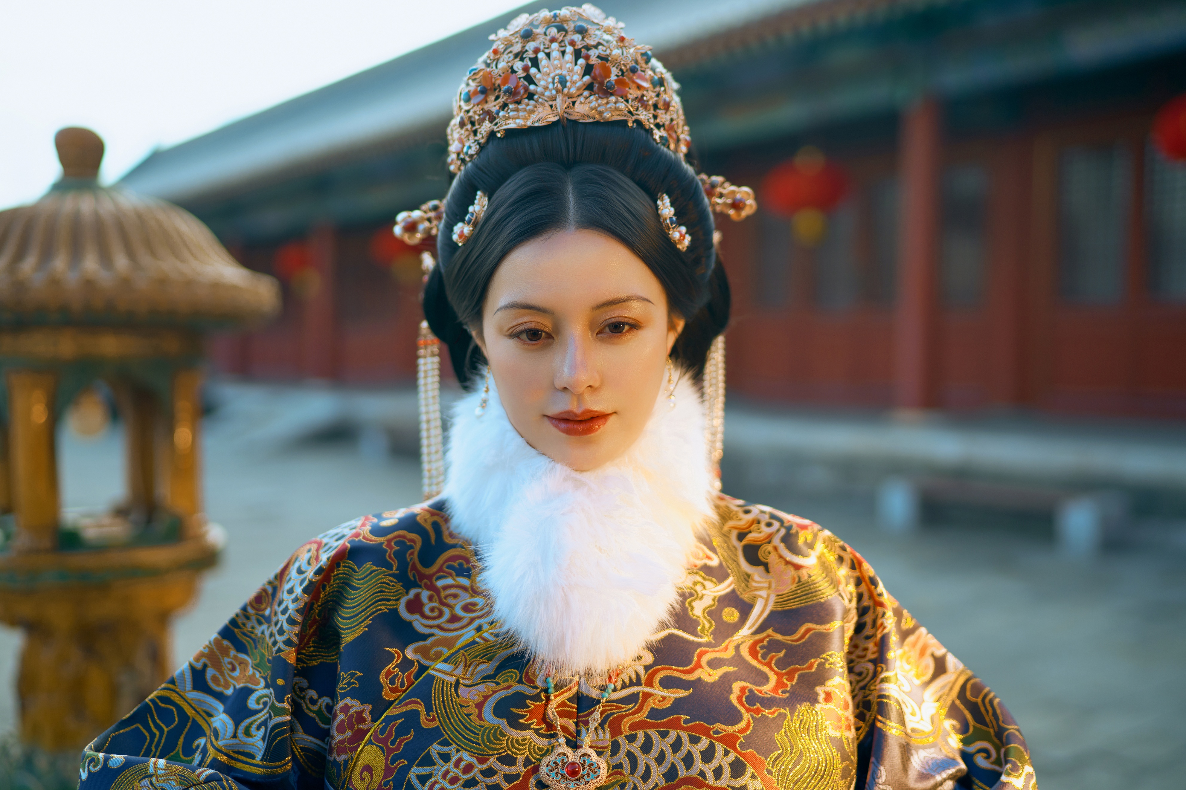 立春启新韵,王力可演绎东方古典美学大片尽显国风雅致