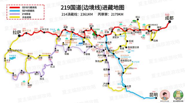 全国自驾线路图全集：自费20000元做的地图，覆盖中国最美省份！