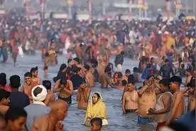 印度破纪录了！首都将不再适合人类居住？恒河都被洗到“勾芡”图片