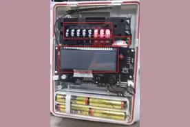 拆开燃气表，通过实际的结构说明燃气表不能远程控制！图片