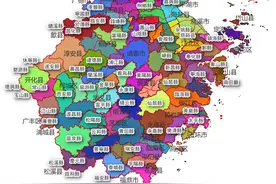 1911年浙江县界与现今比较，浙江那些消失的古县图片