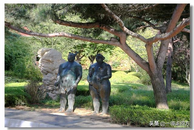 大连滨海路终点的海之韵公园