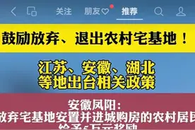 宅基地有偿退出，本轮救市最后一环祭出图片
