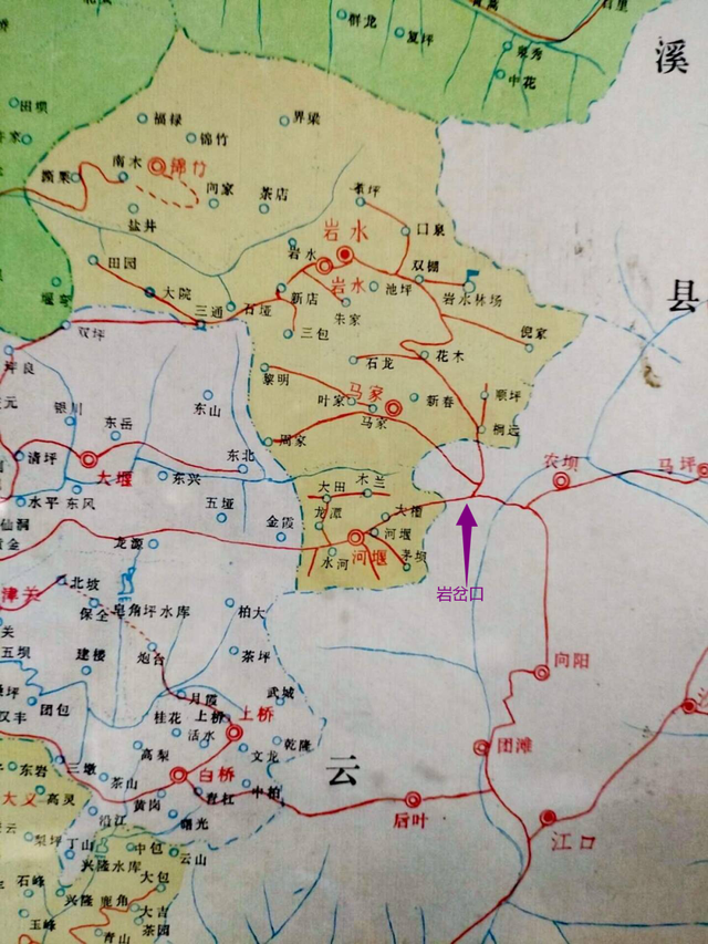 从河堰到农坝，经由云（阳）开（州）边界