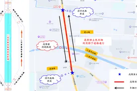 济南二环西高架桥荷载试验检测！1月25-28日，这些区域请绕行图片