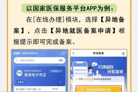 异地就医也可以医保报销图片