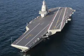 福建舰进度神速，给下一艘航母腾地？中国20年内可坐拥12艘航母图片