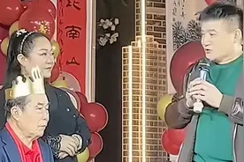 太排面！何庆魁80大寿，宴席奢华，赵本山送大礼，高秀敏女儿也在图片