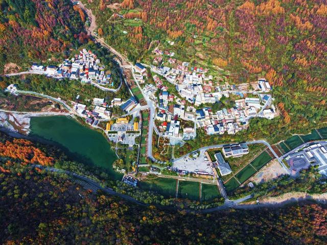 当晚秋遇见官鹅沟……