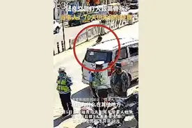 奶奶阻拦交警打孙子，头部被打三拳，爷爷上前阻拦，也被打断肋骨图片