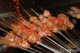 西安的烤肉已经全面进入一元时代了图片