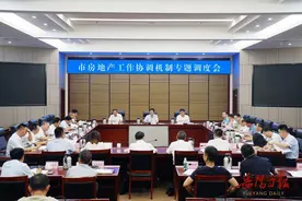 事关保交楼、保交房，岳阳市长主持召开专题调度会图片