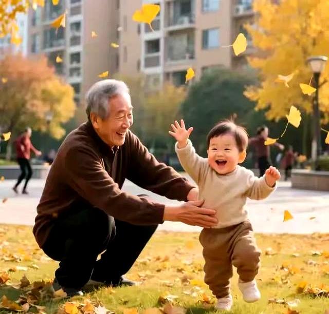 发现了没，凡是家里添了孙子，大部分老人都会发生以下变化